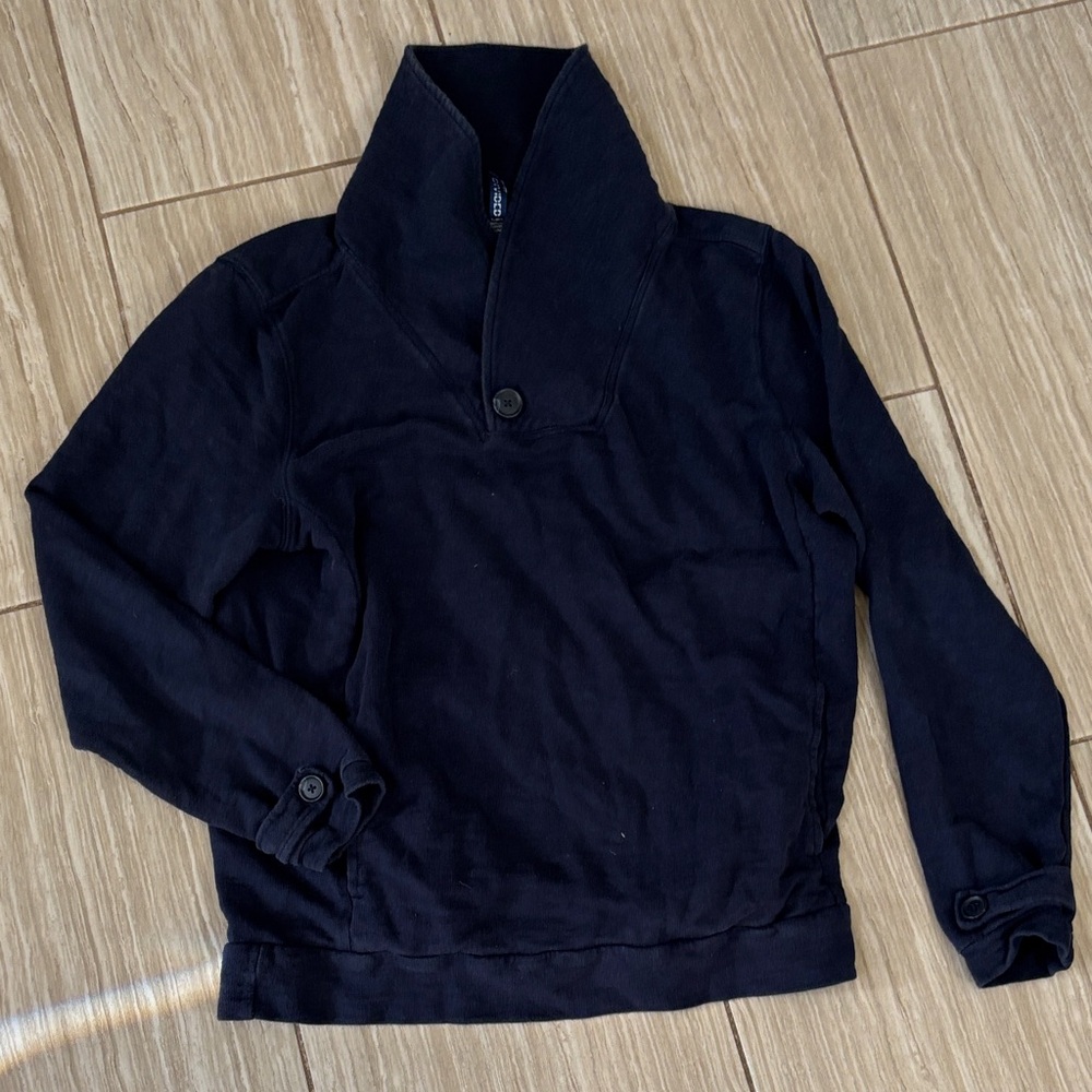 Divided Black Crewneck Sweater